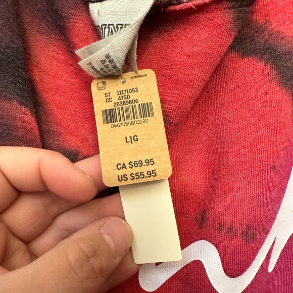 Victoria secret PINK crop hoodie LG - Picture 4 of 7